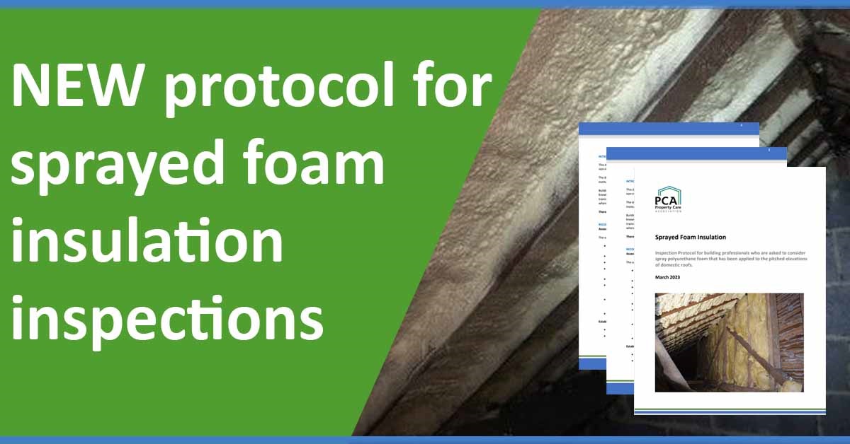 New protocol creates process for sprayed foam insulation inspections