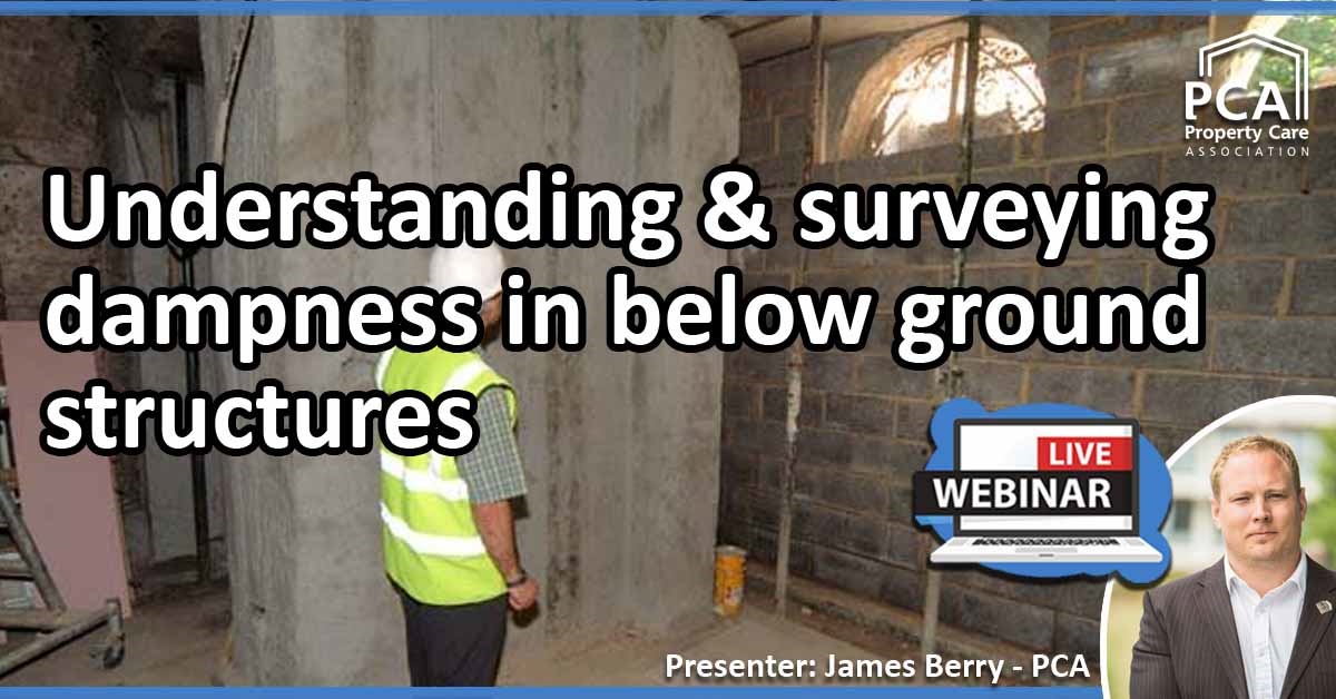 Understanding & surveying dampness in below ground structures