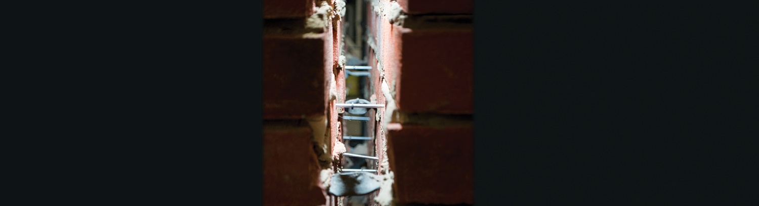Cavity wall tie repair or replacement Banner - Property Care Association